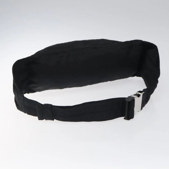 PRADA Waist bag Nylon Black Silver Auth 116632V - Picture 8 of 16